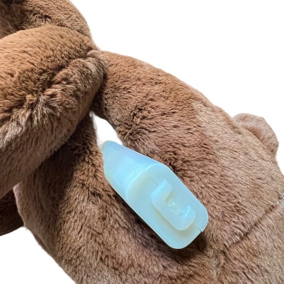 Build A Bear Hal The Moose Plush Stuffed Animal Brown Christmas Light Bulbs DO N - Picture 10 of 11